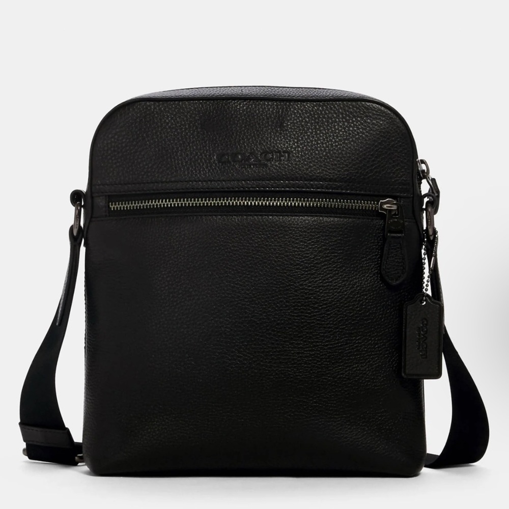 Coach Black Houston Flight Bag, MSRP $298, NWT